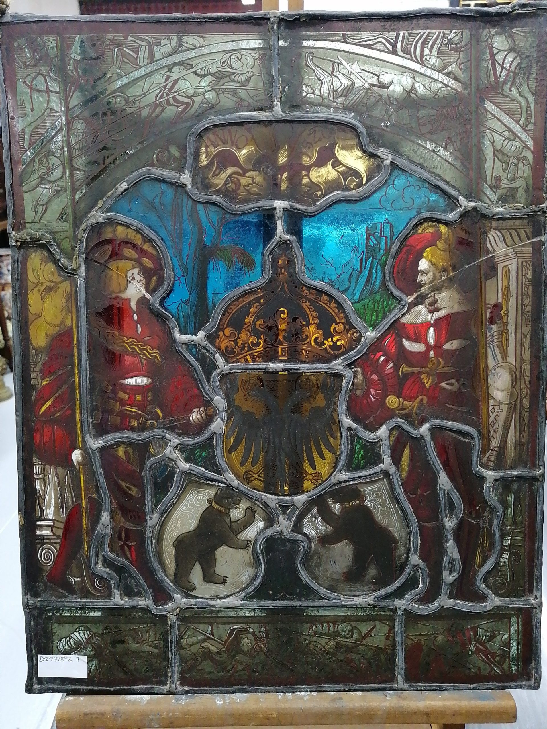 Vidriera siglo XVI