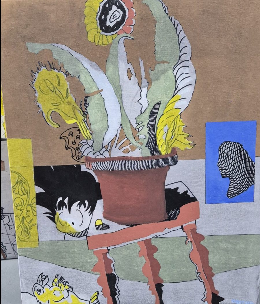 Óleo lienzo Jorge Castillo