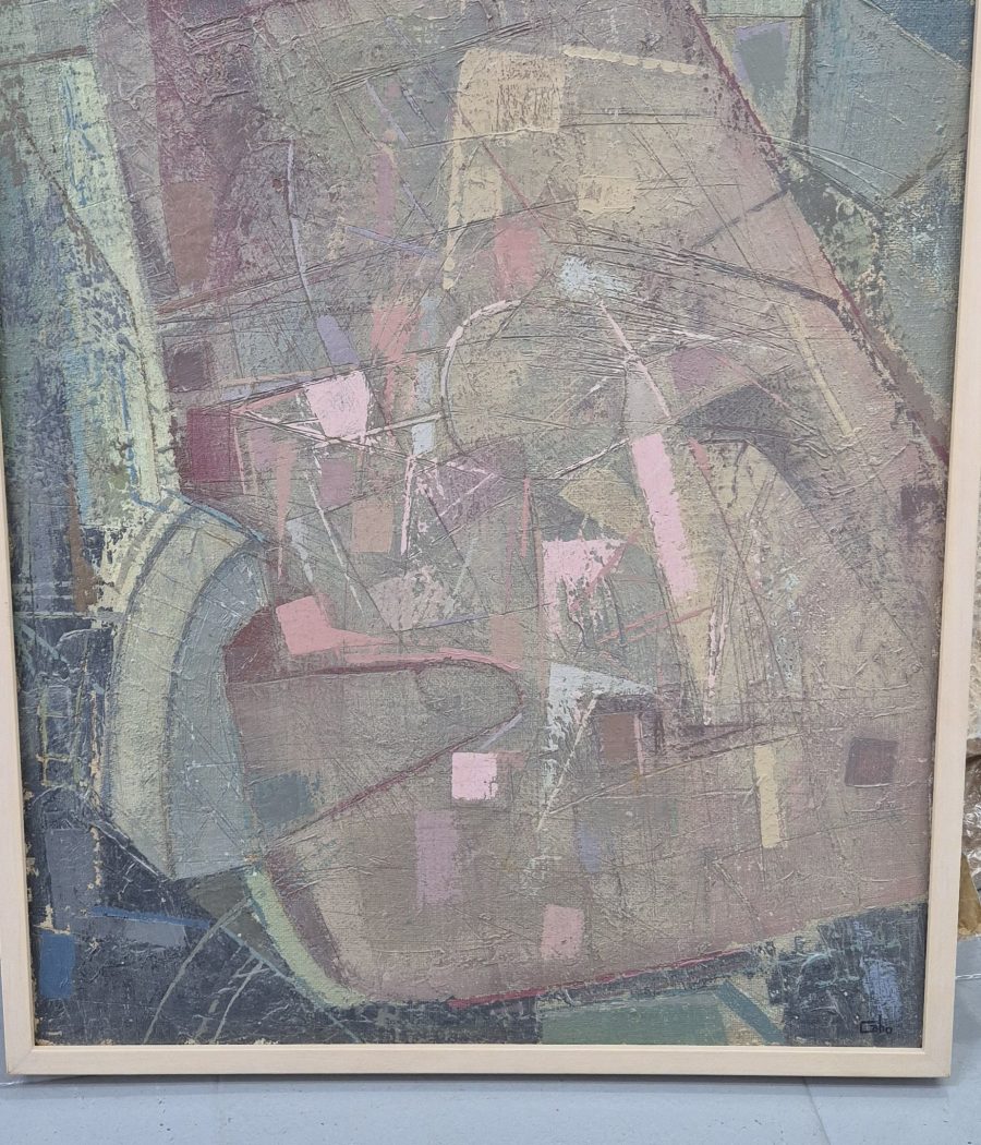 Acrílico tabla Javier Cabo