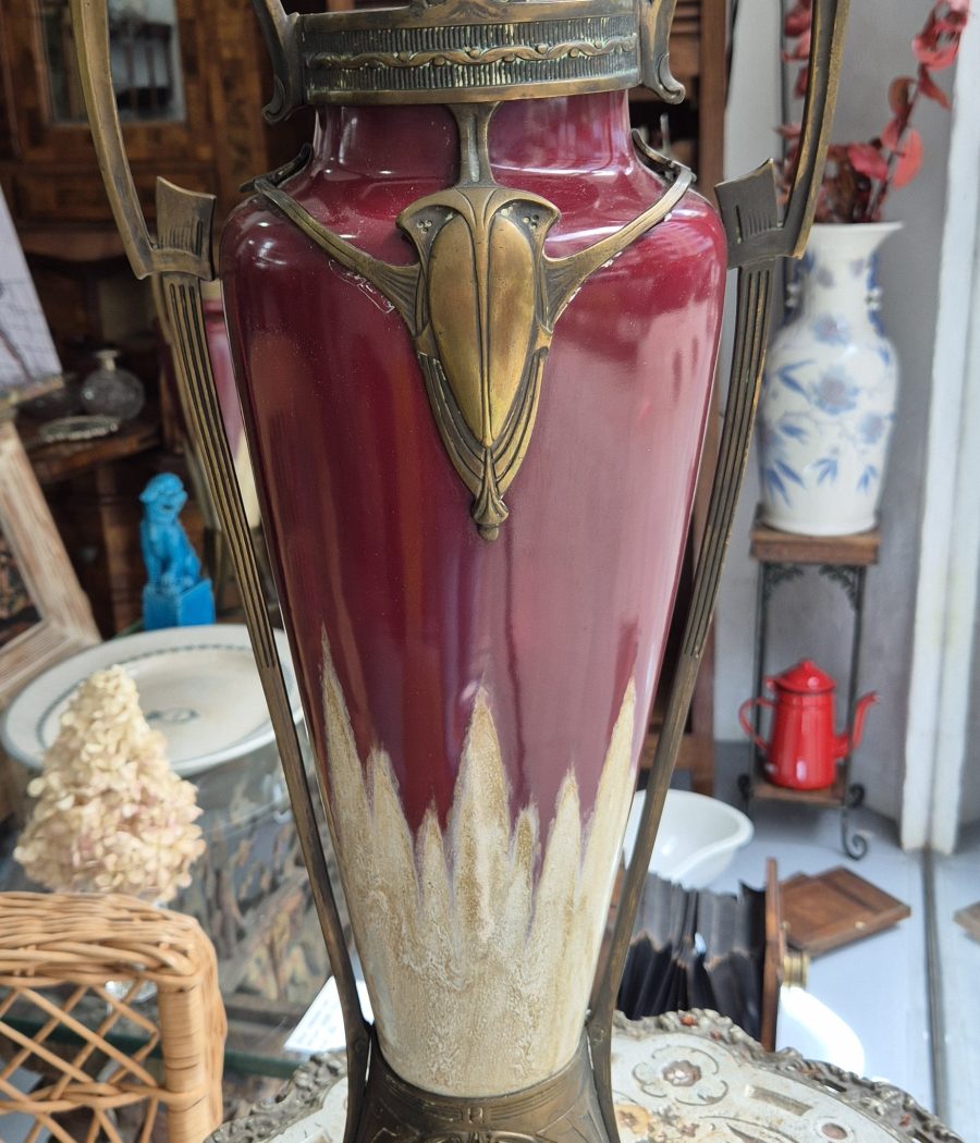 Par de vasos Jugendstil