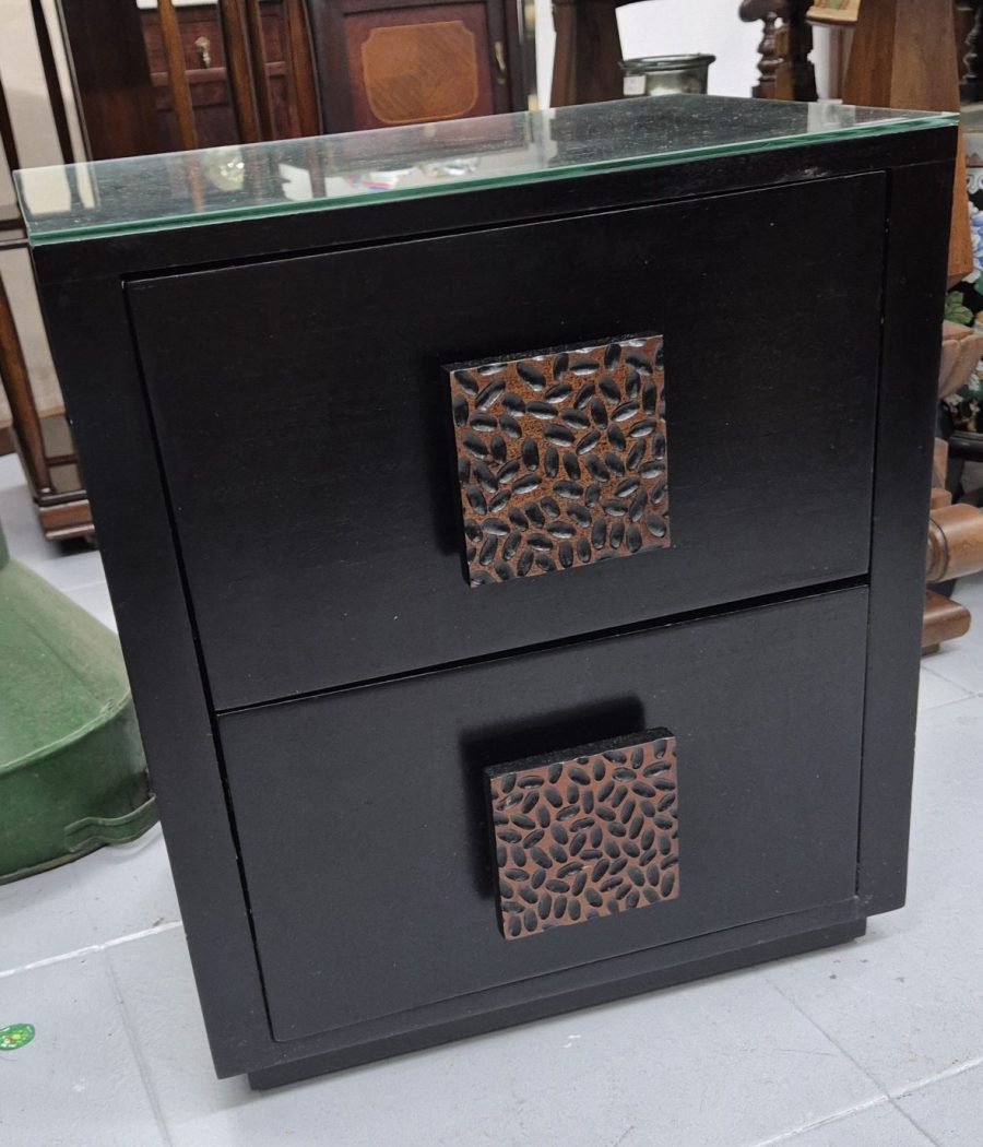 Mesilla lacada negra